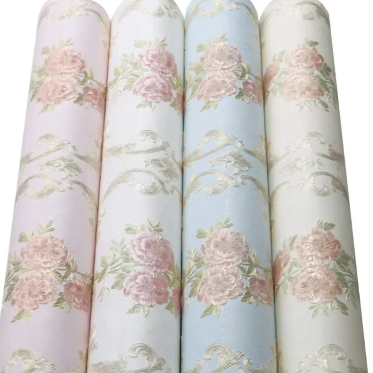 

Самоклеящиеся обои с цветочным рисунком, теплая девушка, спальня, 3d утолщение, наклейки для украшения стен, гостиная, ресторан, диван, фон