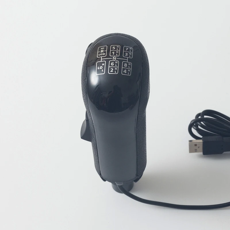 PC USB Schaltknauf für Euro Truck Simulator 2 ATS ETS2 High Low Gear Game Shifter für Logitech G923 G29 G27 G25 PXN V9 V10 V99 A7 – Detail 7