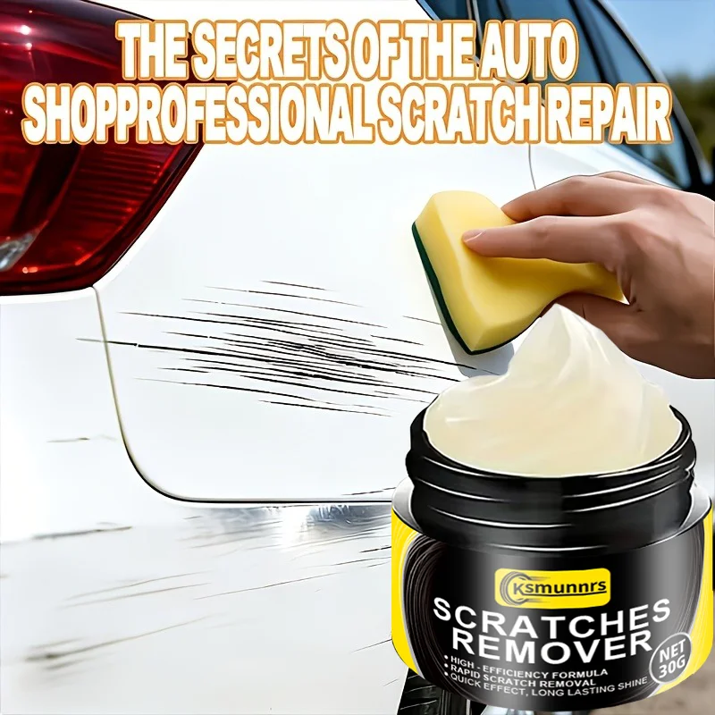 Car Scratch Repair Paste Light & Deep Scratch Removal Polishing Wax for Car Body Minor Scratches & Blemishes Removal