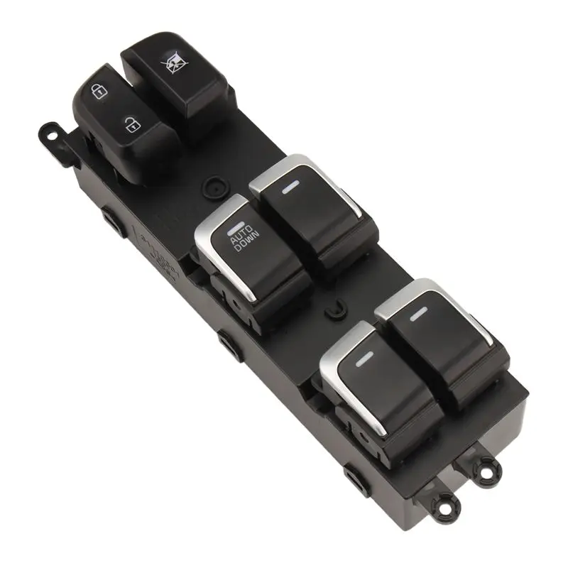 

A85E-Power Window Main Control Switch AUTO DOWN Regulator Button 93570-B2100CA& 93570-B2110CA For KIA SOUL 2014-2019