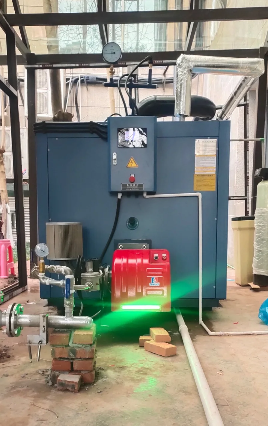 Factory Supply New Riello   Industrial   Oil Burner 474-798KW Metal Heating Reactor Boiler   Furnaces Garbage