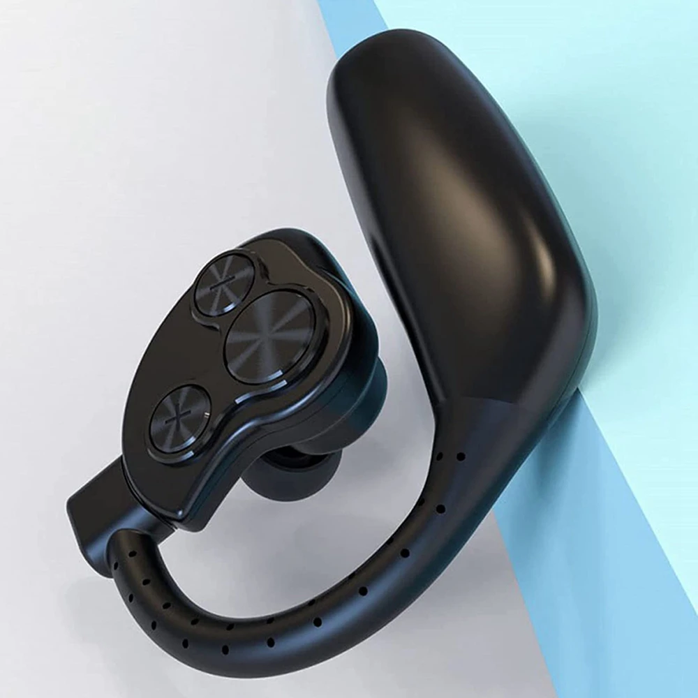 Unilateral Hanging over Ear Bluetooth Wireless Headphones for Work Training