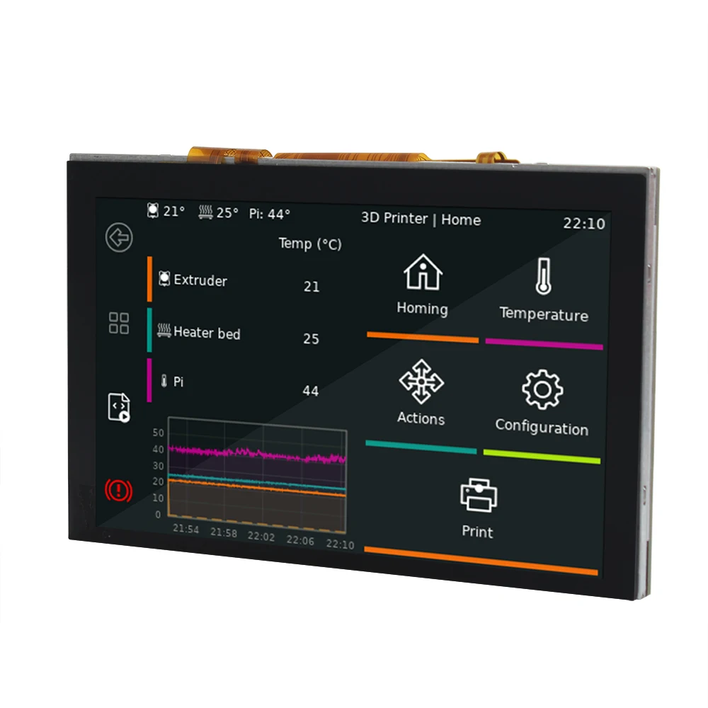 Imagem -03 - Fysetc-hdmi Touch Screen Display para Raspberry pi Board Peças de Impressora 3d Hdmi5 Dsi Mipi V1.1 Voron