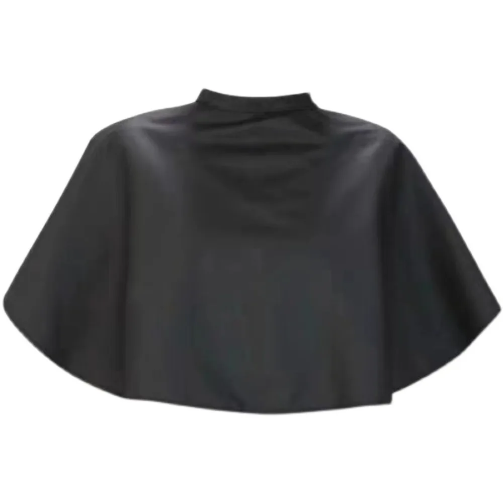 

New Short Hair Cutting Cape Cloth Wrap Black Square Barber Cape Waterproof Hairdressing Cape Hairdressing Salon Barber