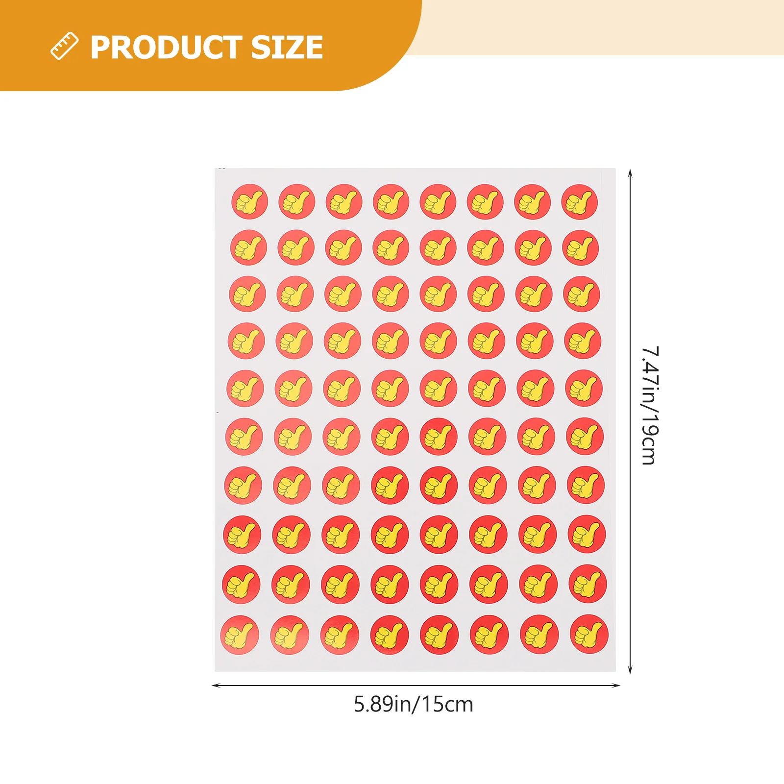 50 قطعة ملصقات منقوشة للإبهام للأطفال ملصقات مكافأة ذاتية اللصق للمدرسة والمكتب والمنزل ملصقات مكافأة للاستخدام
