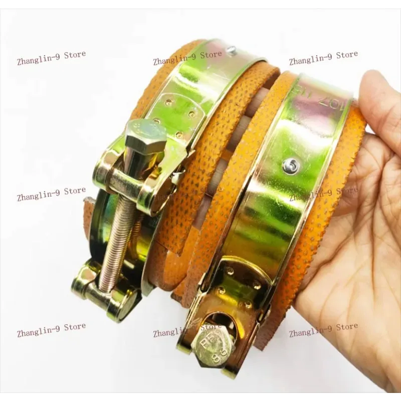 1pc Excavator Clamps T Bolt Exhaust Pipe Clip Sealing For Heavy Duty Hose clamps 367-8468  Bucket Wear-Resistant Dust Ring