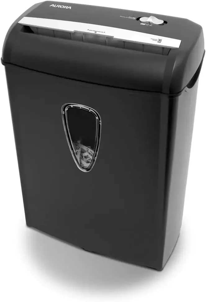 

Aurora AS890C 8-Sheet Cross-Cut Paper/Credit Card Shredder with Basket