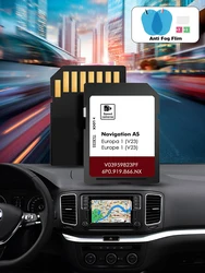 AS V23 MIB2 SD Card for Seat Leon Ateca Ibiza Toledo Alhambra Car 2026 Europe map SD Card Navi Map