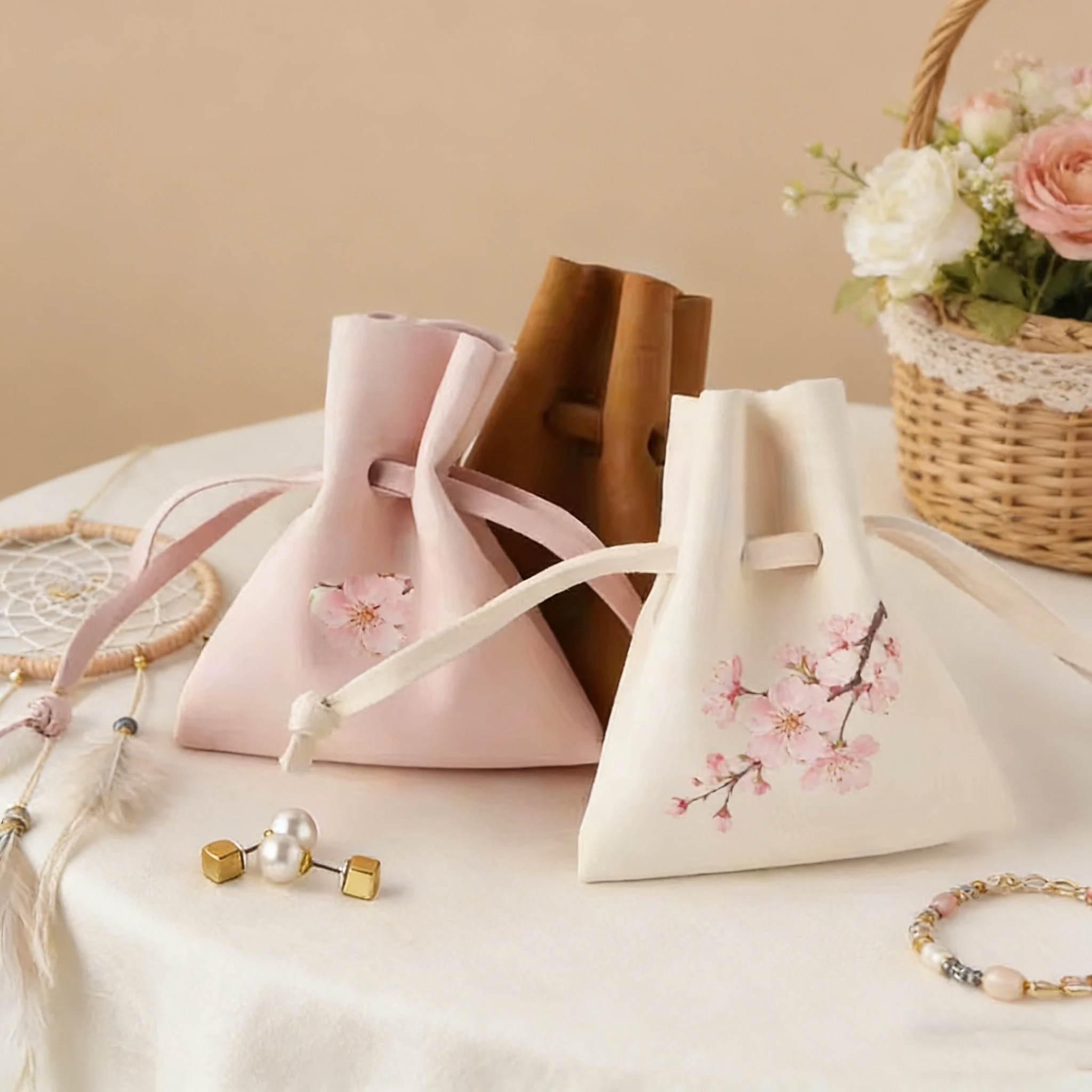 

50pcs Custom Blue Microfiber Suede Bag with Your Own Logo DIY Luxury Necklace Earrings Cosmetic Drawstring Storage Small Pouches