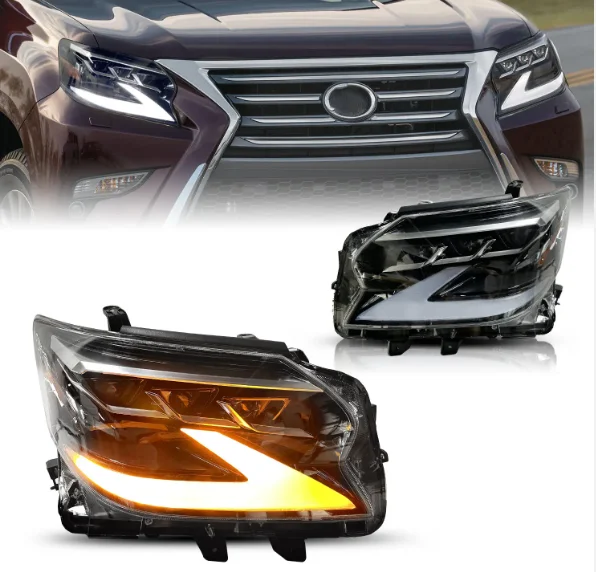 Full LED upgrade Led Head lights For 2020 GX460 HEAD LAMP WITH AFS headlight assembly Car Front Head Lamp headlight