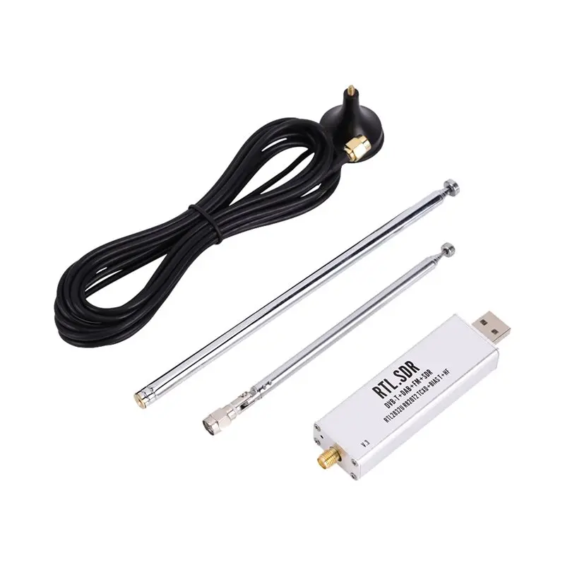 ABKI-2X For RTL-SDR Blog RTL SDR V3 R820T2 RTL2832U 1PPM TCXO SMA RTLSDR Software Defined Radio With Multipurpose Antenna