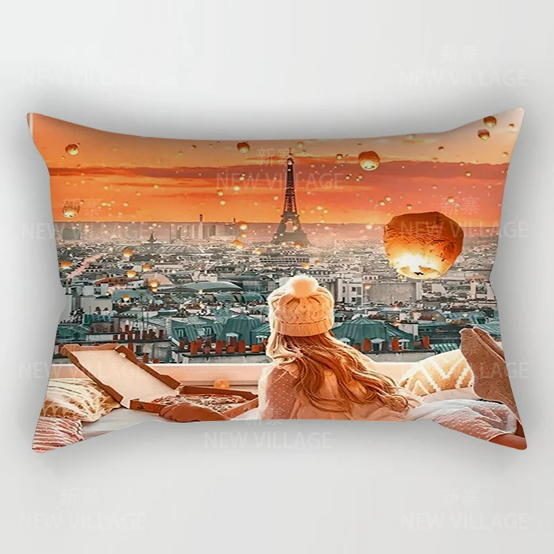 Home autumn decoration christmas pillow cushion cover Home decorations throw pillow covers 30*50 pillowcase 30x50 40x60 50*70