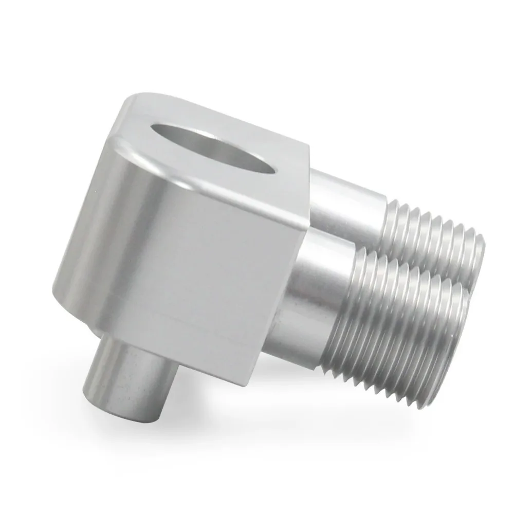LS Swap AC Compressor Adapter Fitting Billet Aluminum A/C Line Hose Connector for LSX LS3 Engine Retrofit Replacement Parts