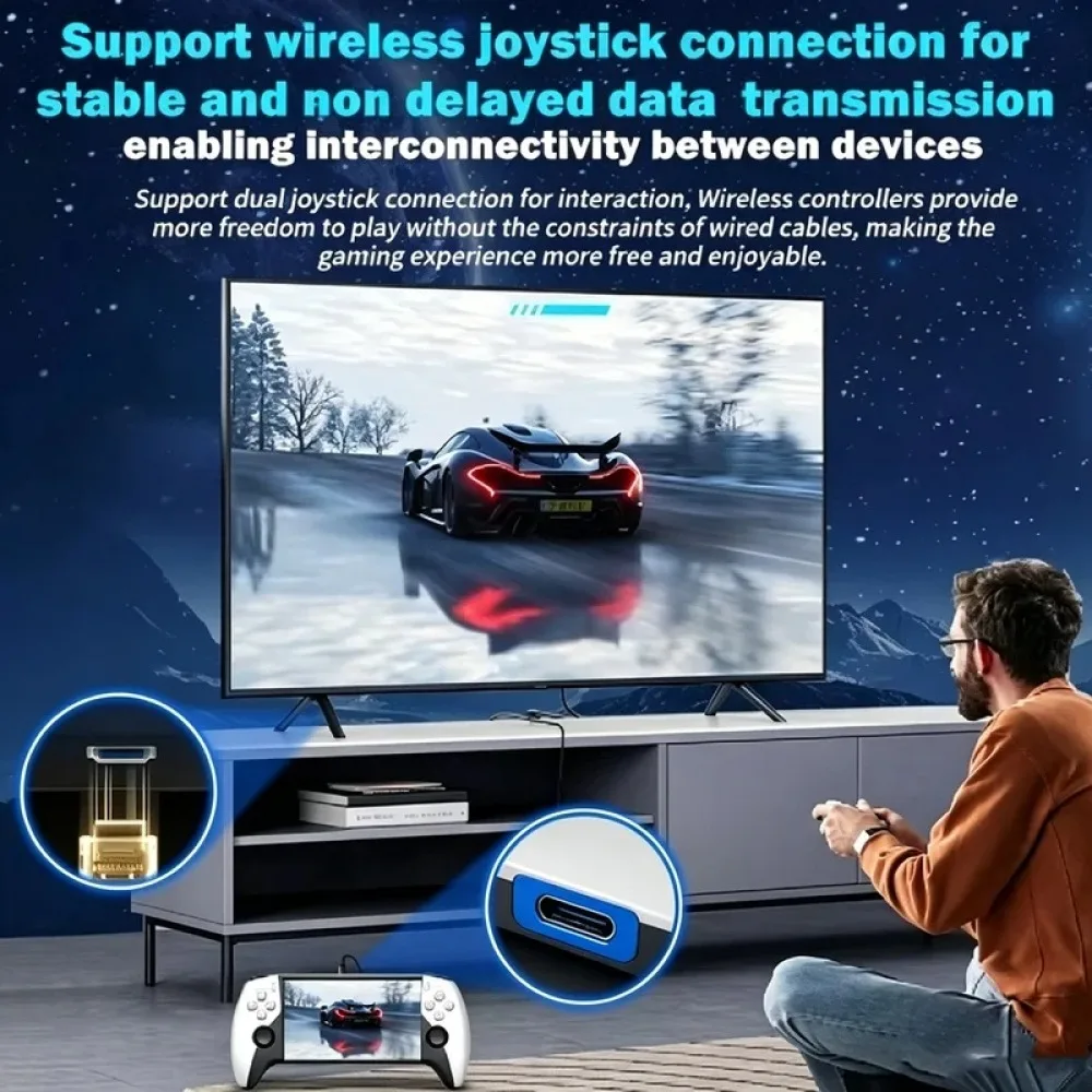 SF3500 5 inch Handheld Game Console for PS1 GBA SNES MAME Retro Emulator FHD Portable Gaming Machine Christmas Gift Q21 500+game view 4