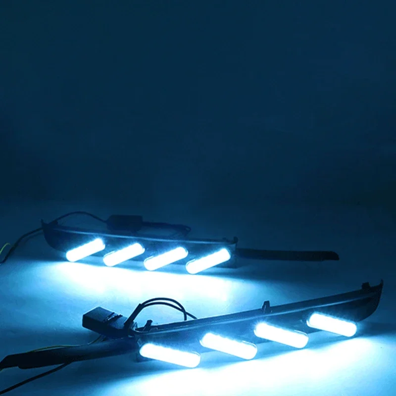 2Pcs DRL Daytime Running Light For Toyota MARK X REIZ 2004 2005 2006 2007 2008 2009 LED Fog Lamp view 4