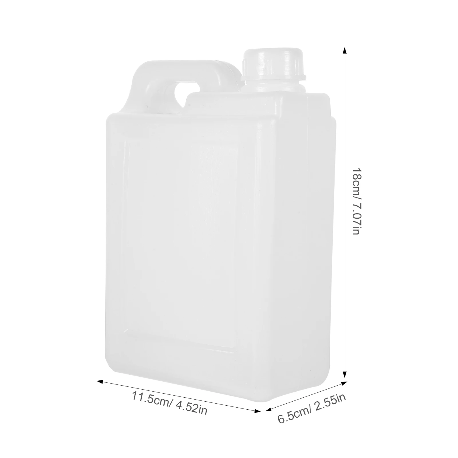 1L Plastic Jug Durable Multi Purpose Liquid Container Water Oil Storage Stable Design Wide Mouth Dispensing Bottle