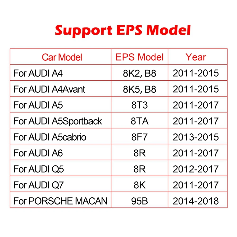 For Audi A4 A5 A6 Q5 Q7 EPS Wheel Steering Motor Tester Automoblie diagnosis tool in workshop, Torque Sensor Simulator