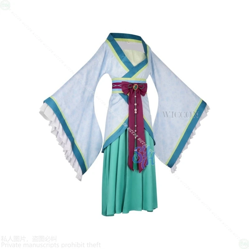 Anime The Apothecary Diaries Cosplay Maomao Banchetto Uniforme Abito lungo verde Stile cinese retrò Hanfu Lolita Festa di Halloween