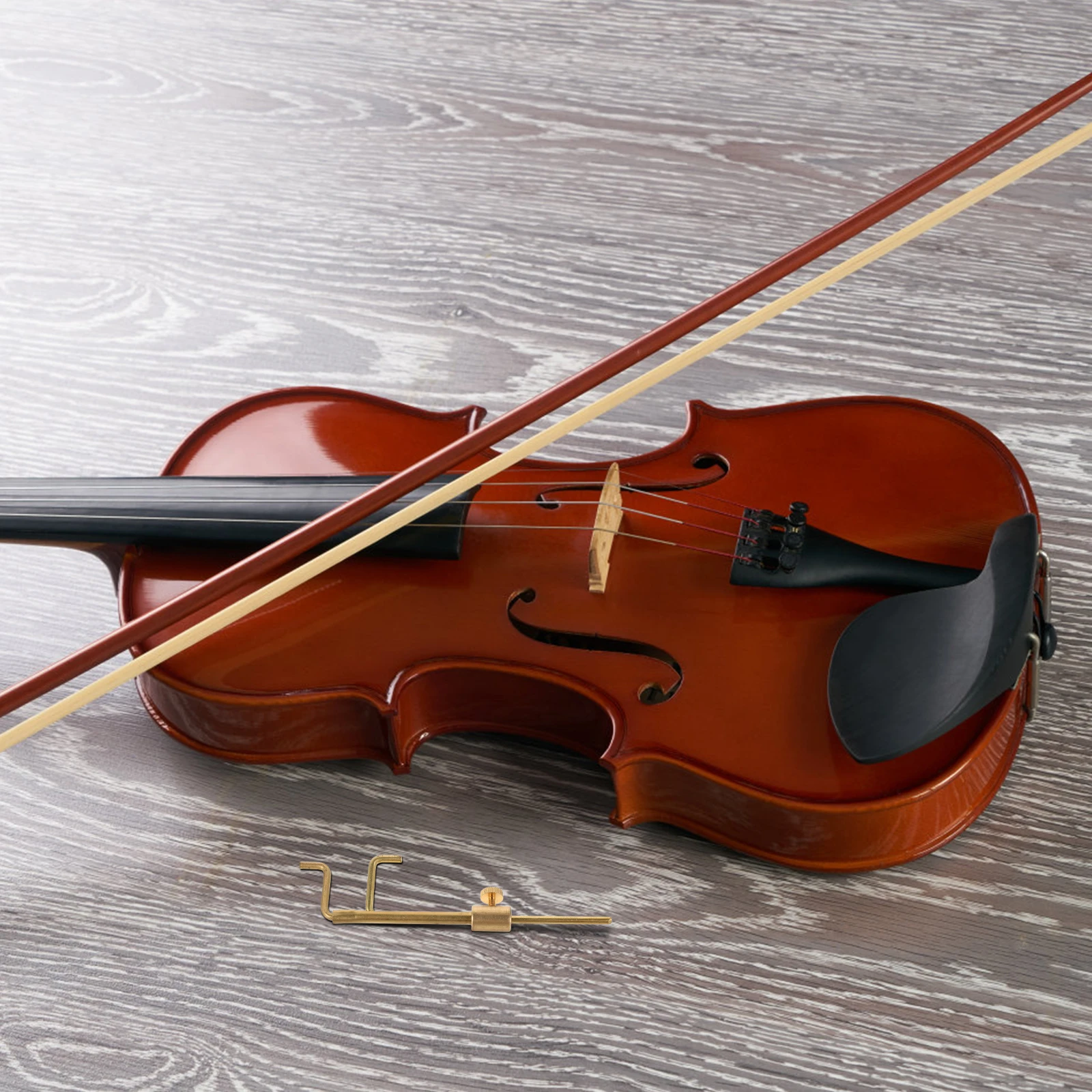 

Violin Caliper Luthier Gauge Installation Calipers Brass Sound Post Repair Measuring Tool Column Meter for Viola