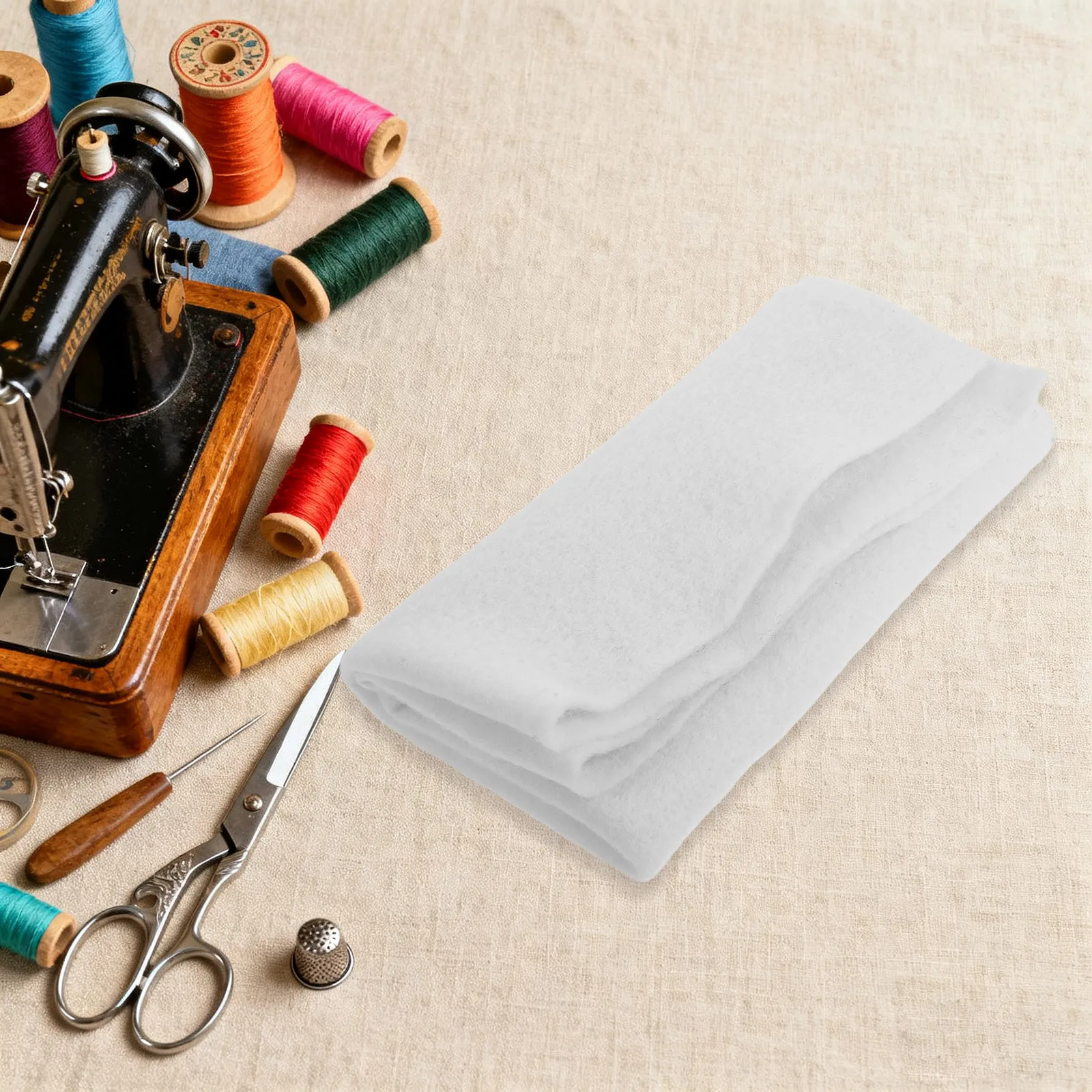 

2pcs Wool Sheets 20X20" Stiffened Fabric For Diy Sewing Needle Felting Wet Felting Quilting Patchwork Crafts Felt Sheet Crafts