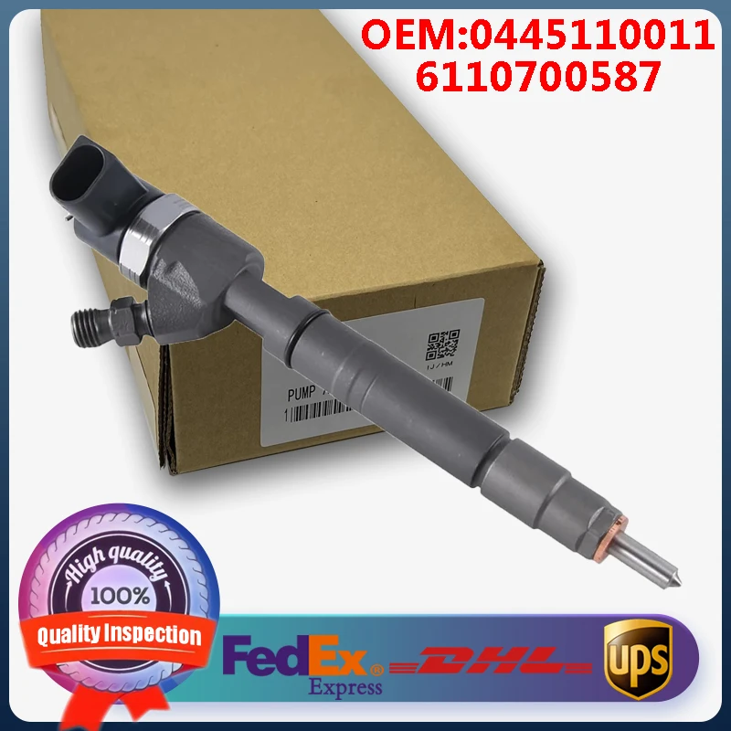 

0445110011 6110700587 Дизельные форсунки Common Rail, подходящие для Mercedes-Benz