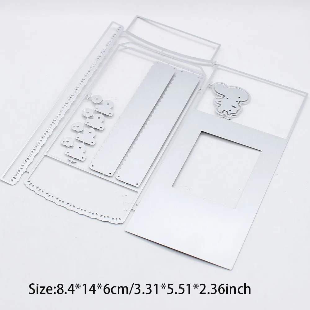 KSCRAFT 3D Candy Bag Holder Cutting Dies Stencils for DIY Scrapbooking Decorative Embossing DIY Paper Cards