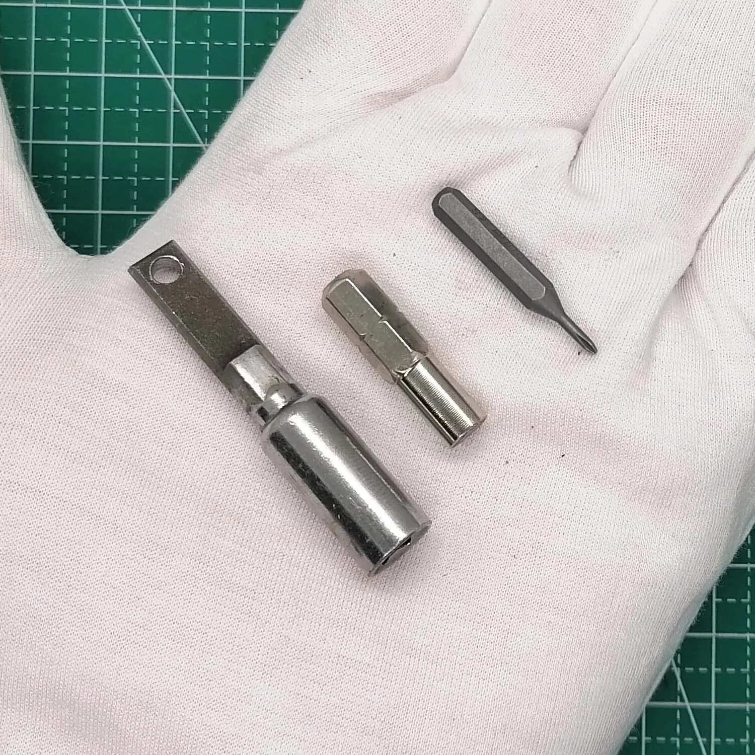 Imagem -02 - Chave de Fenda Bit Extender Flat to 6.35 Bit Holder Adapter Leatherman Wave Tti Alx Sinal Pliers Conjunto