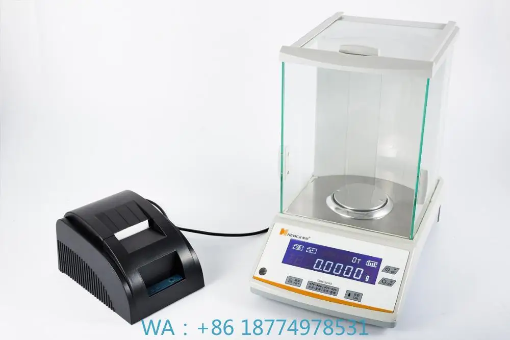1. 100g Capacity 0.0001g Resolution Internal Calibration Weighing Kit For Laboratory Sample Weight Evaluation