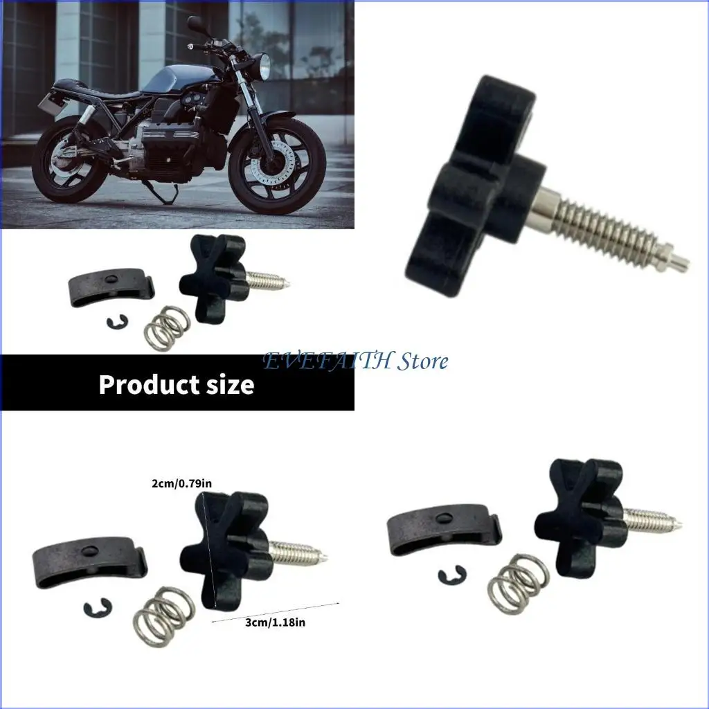 124B Comprehensive Throttle Control Knob Screw Assembly Includes Hardware Suitable For Motorcycles, 56402-83A 56394-74 11155
