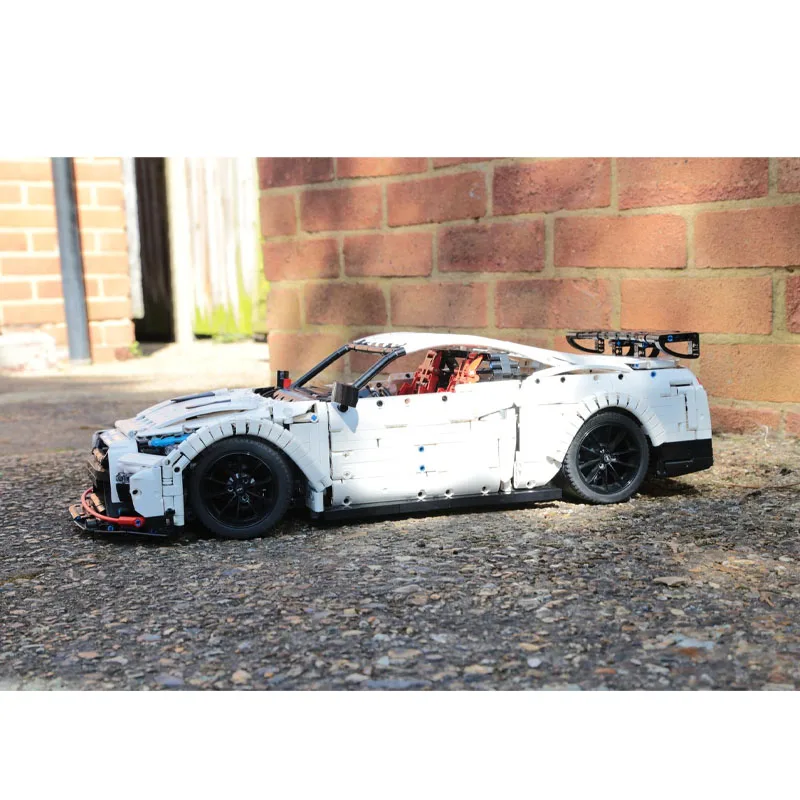 

MOC-25326 Электрический RC городской культовый GTR городской спортивный автомобиль, строительные блоки, модель3303PartsMOC, креативная игрушка на день рождения, подарок для мальчиков и детей