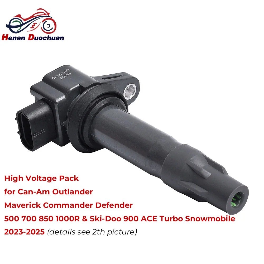 Ignition Coil High Voltage Pack for Can-Am Outlander Maverick Commander Defender 500 700 850 1000R & Ski-Doo 900 ACE Turbo Snowm