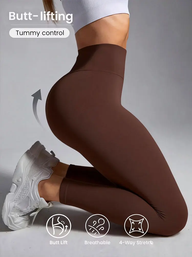 Hoch taillierte Leggings für Damen – keine durchsichtige Bauchkontrolle, Radfahren, Workout, Yoga-Hose, Leggings, Hose und Caprihose in Übergröße