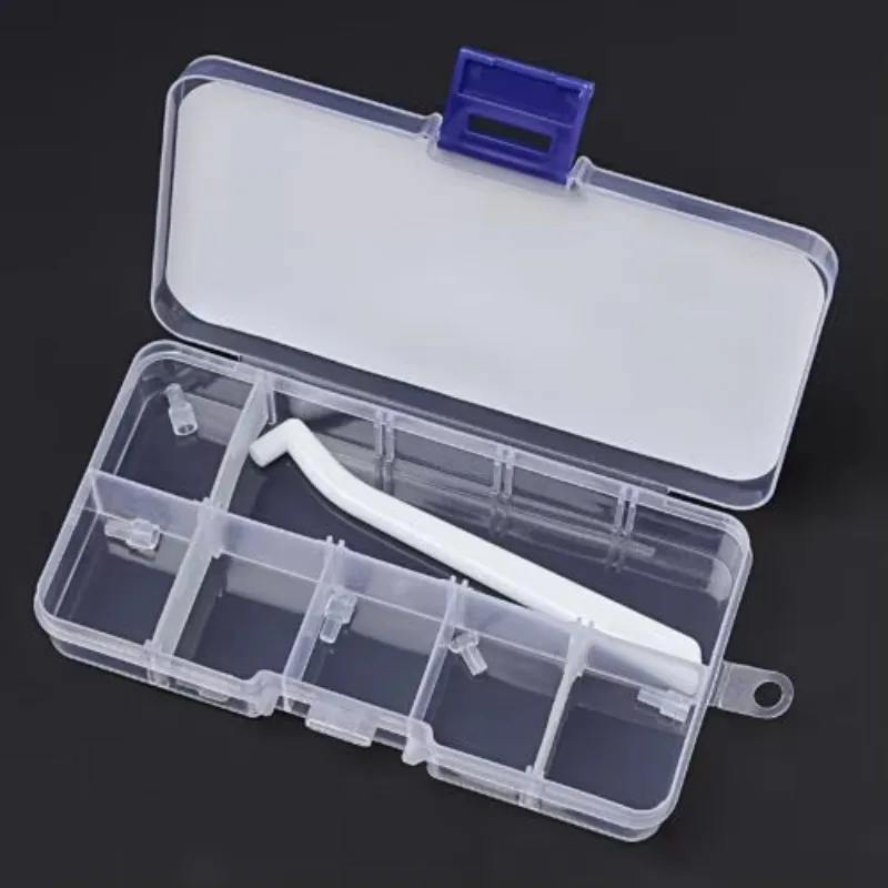 8 Sets Dental Orthodontic Mould Starter Kit Injection Moulds Mini Forming Mold Lingual Button Bite Turbo Dentistry Accessories