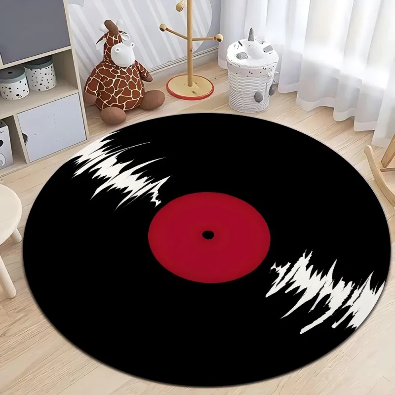 MINISO CD Cartoon Circular Carpet Floor Mat Living Room Sofa Mat  Sports Room Bed Rug Carpet Any Design Decoration