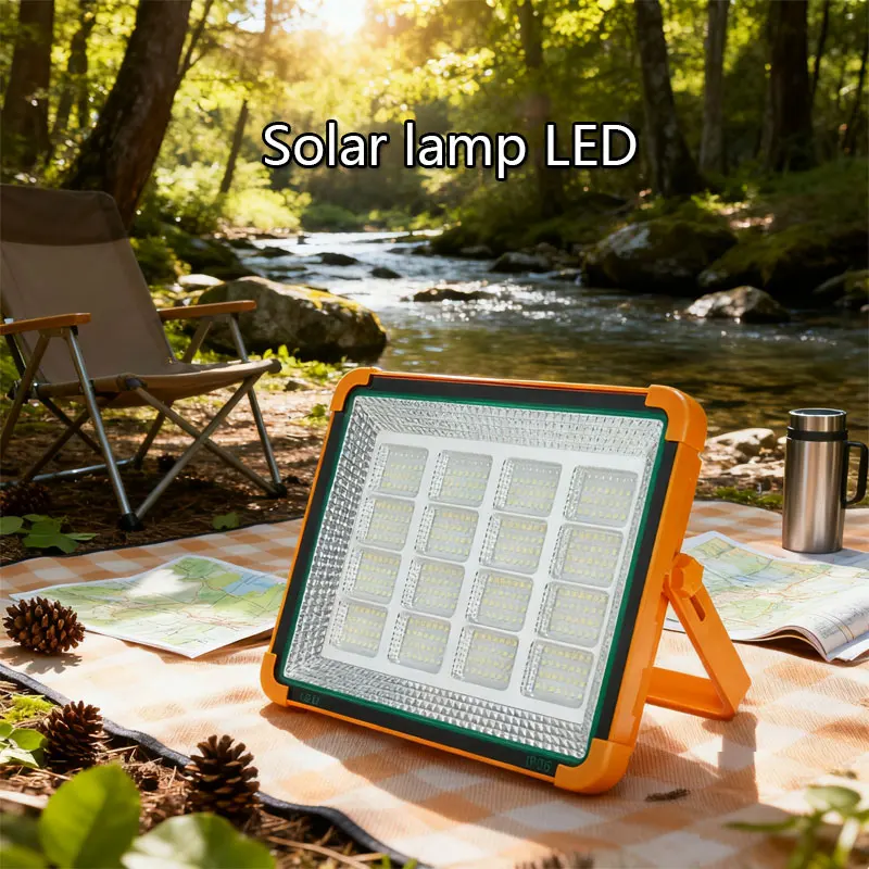 1 قطعة مصابيح الحديقة الشمسية مصابيح إمداد الطاقة الشمسية LED الإضاءة في الهواء الطلق مصابيح الطاقة الشمسية عالية السطوع مصابيح التخييم مصابيح الطوارئ