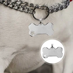 10 Pcs Charm Metal Tags Dog Tag Blanks Accessories Id Tags Personalized Engraving Metal Puppy Coins Collar Name Pendant