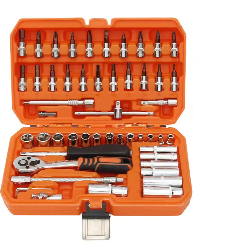 150 Piece Sleeve Set Auto Repair Toolbox Set Hardware Tools Household Tools Large Sleeve Ratchet