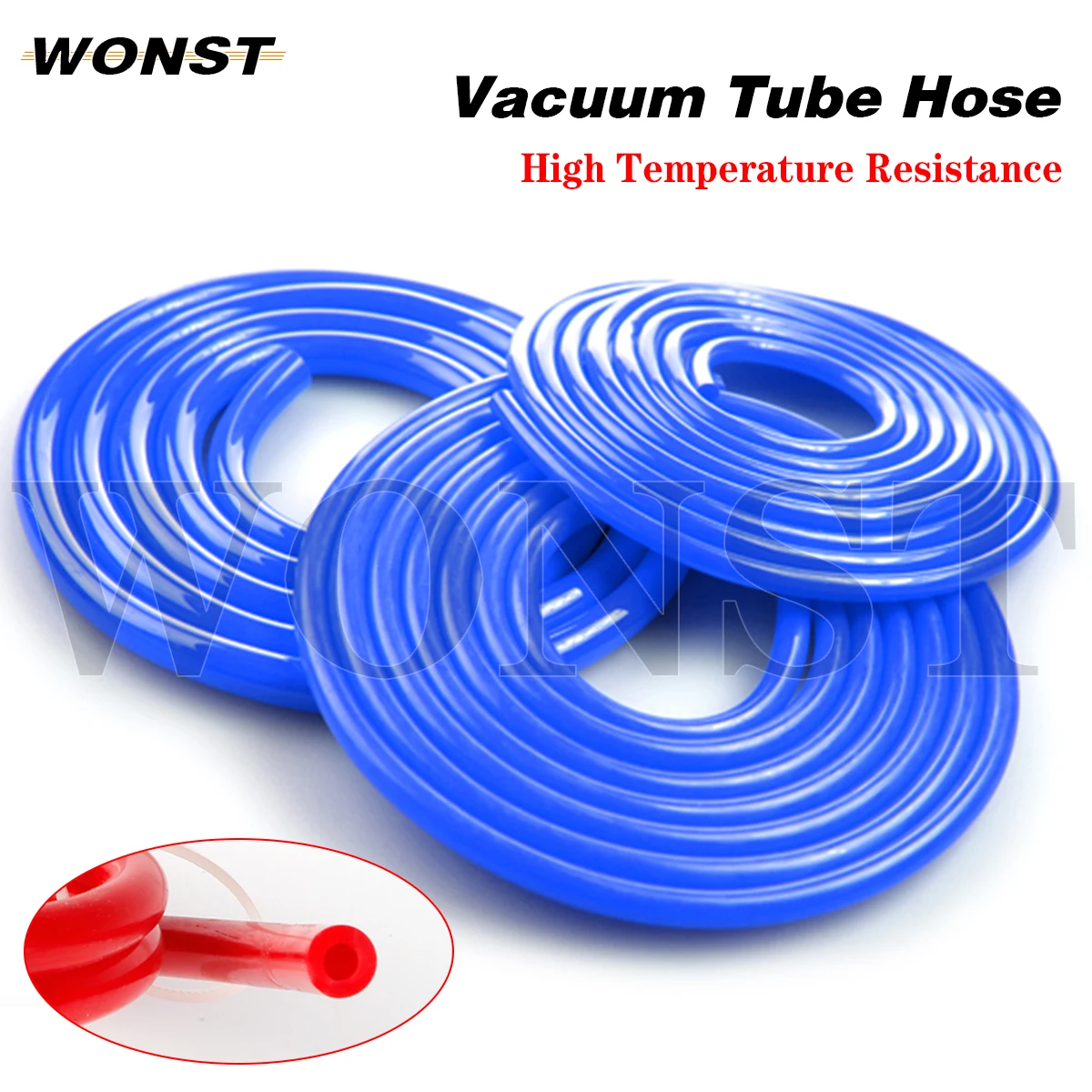 

1PCS 10 Feet 3Meter Length ID 2mm 3mm 4mm 5mm 6mm 8mm 10mm 13mm Silicone Vacuum Tube Hose Silicon Tubing 11Color