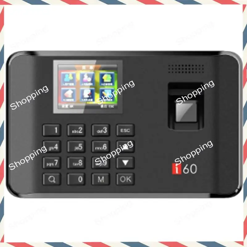 M20K ไฟฟ้าตรวจสอบเครื่องบันทึก USB Biometric ลายนิ้วมือนาฬิกาสําหรับพนักงาน Exit Data (US)