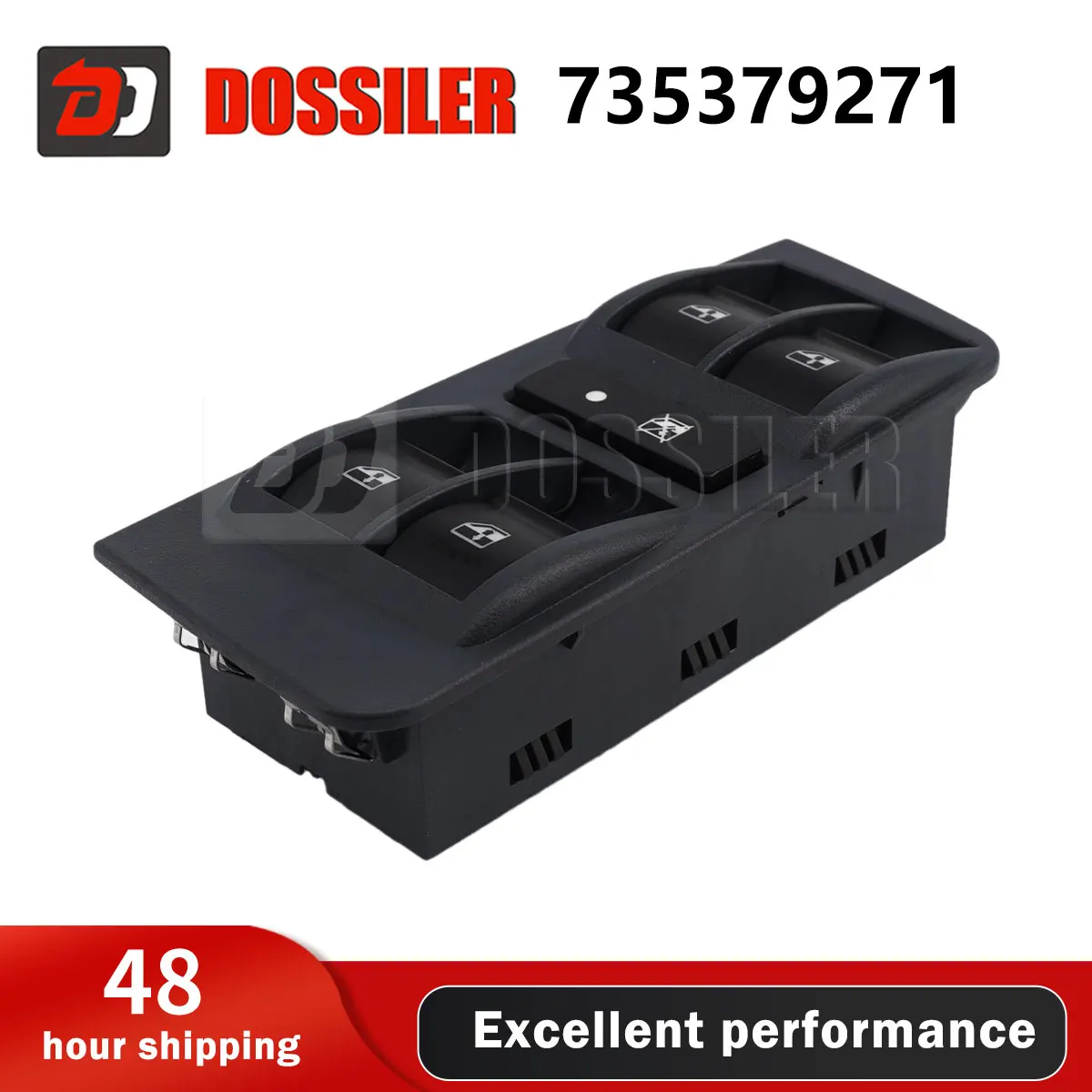 

735379271 Dossiler Window Lift Switch ForNew Electronic Window Control Switch 735442332 for Fiat Palio 2003 2004& Siena 2003