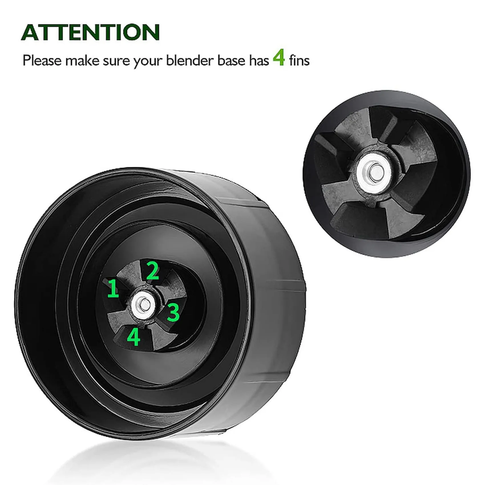 Ice Shaver Blade e peça de reposição para Magic Blender, Mixer, Juicer, Food Processor