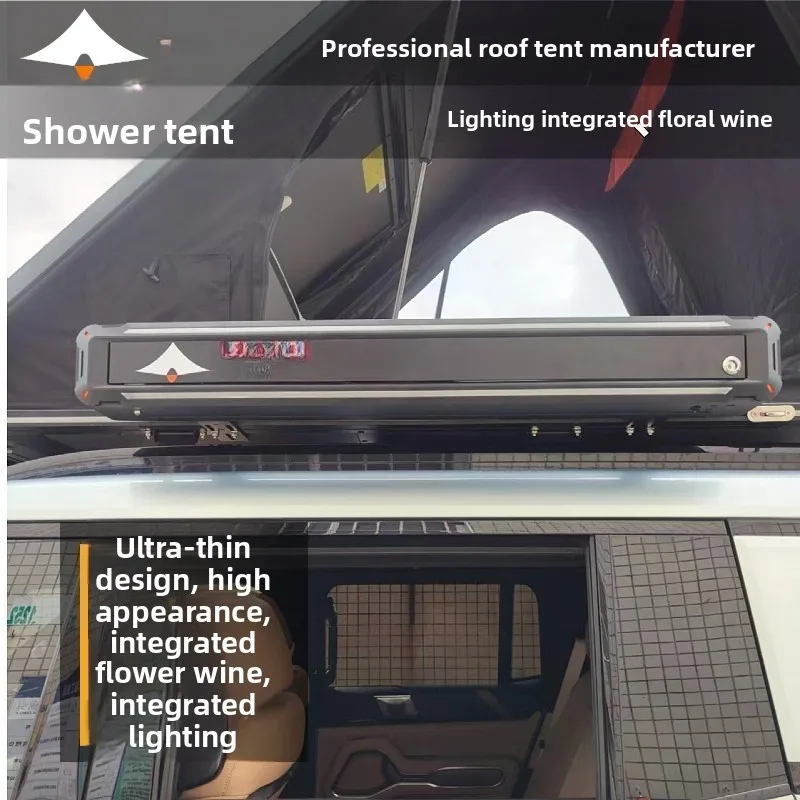 Aluminum Hard Shell Shower Tent Portable Lightweight for Camping Outdoor Privacy Toilet
