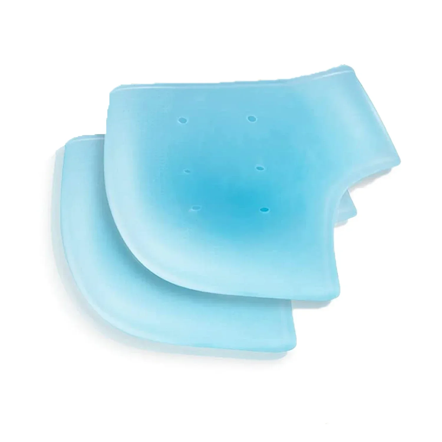 Gel-Silikon, hautverschützender Silikon-Fersenschutz, Fersenmuscheln, Sporen, rissige Fersenärmel, Socken, Fußpflege, Hautreparaturkissen, Neu – Detail 8