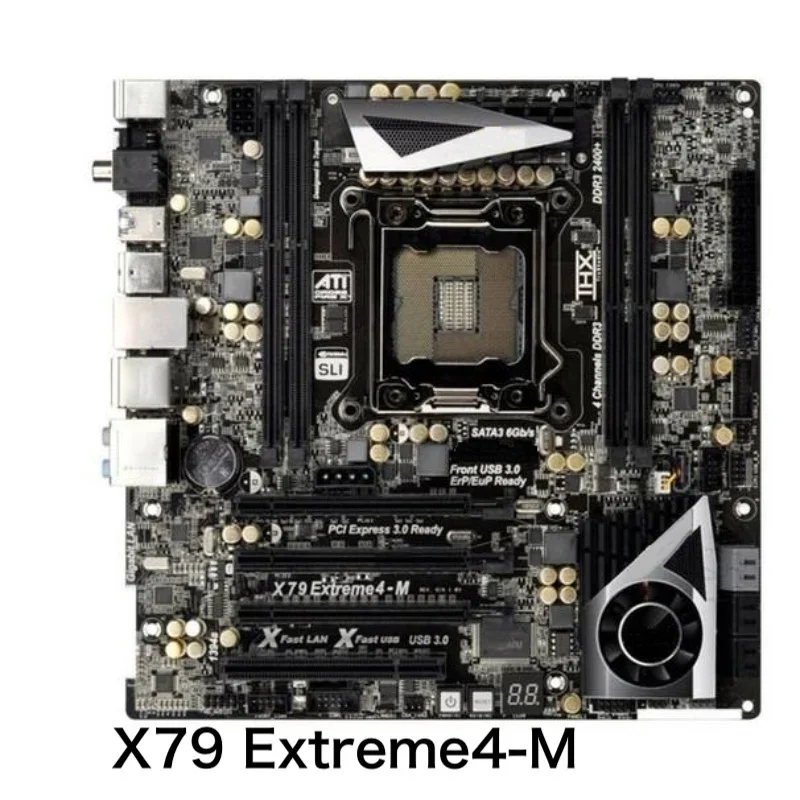 

Материнская плата для настольных ПК ASRock X79 Extreme 4-M X79 LGA 2011, материнская плата DDR3, 100% протестирована, ОК, полностью работает, бесплатная доставка