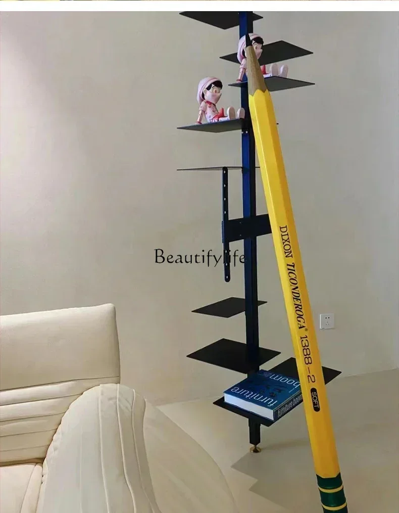 Giant Pencil Decoration Living Room Sculpture Creative Shop Decoration Unique Niche Floor Ornaments