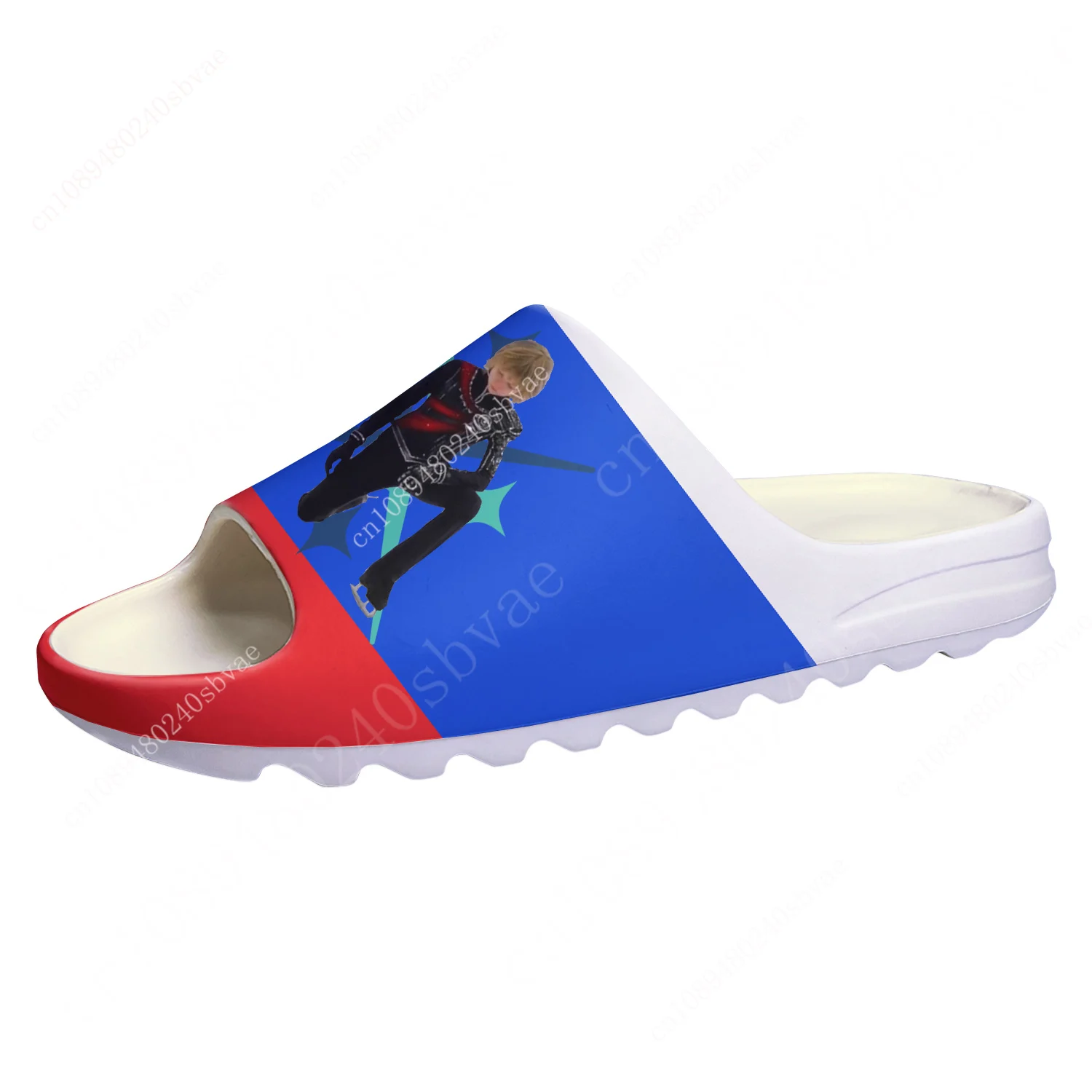 

Роман Хамзин Roman Khamzin Figure Skating Custom Made Soft Sole Clogs Mens Womens Teenager Step On Water Shoes