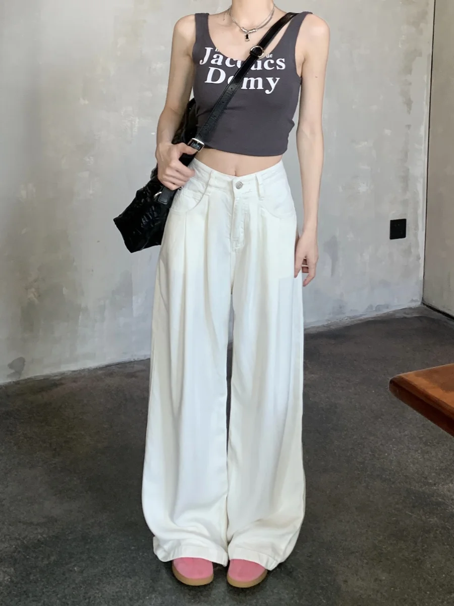 

Jeans For Woman Cropped Ankle Length Short Capri Female Denim Fashion Basic Simple Everyday Office Work Cut Regular Versatile