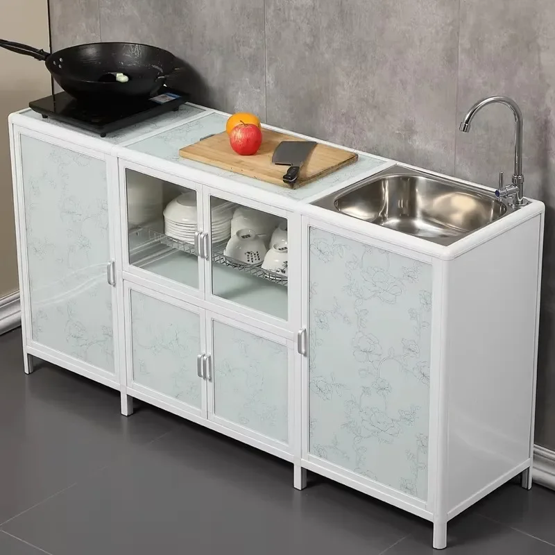 sideboard with wash dishes sink cabinet in cook house utility practical popularity and nice kitchen household integrated