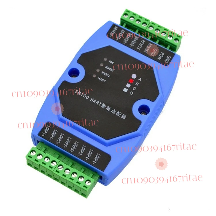 

HART to MODBUS HART Protocol Converter HART to RS485 to 232 SM100-B Songmao Electronics
