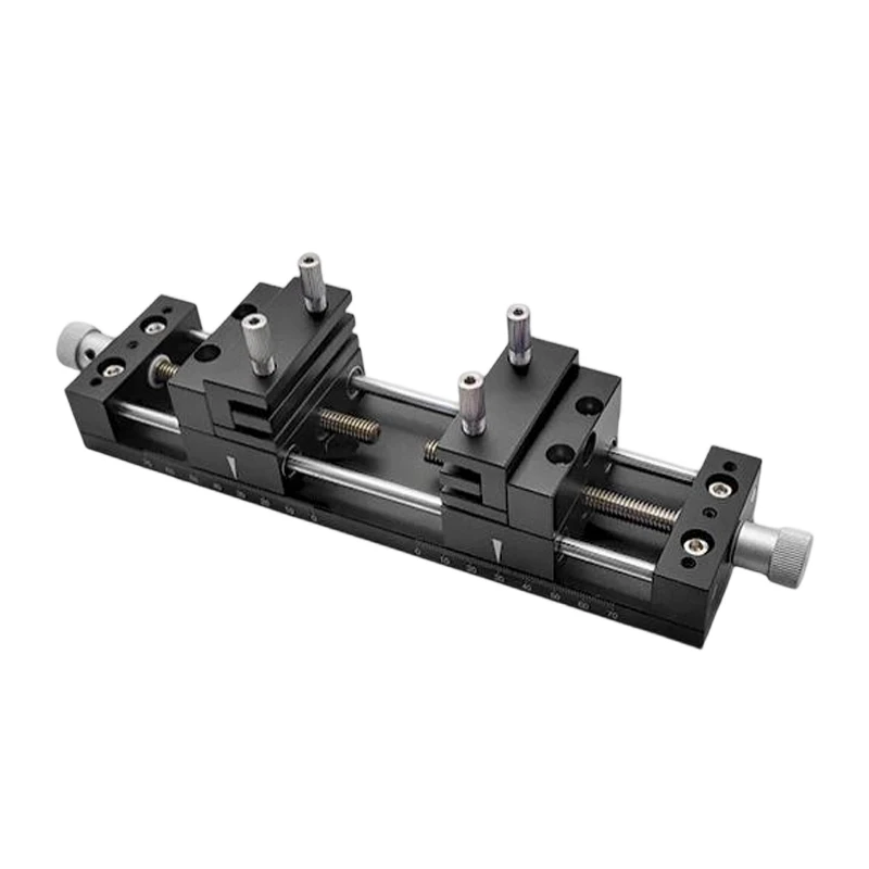 PDV Manual Bidirectional Stretching Table Translation Table Fixture PT-LS4060 Aluminum Alloy 1 Year Warranty Made in China